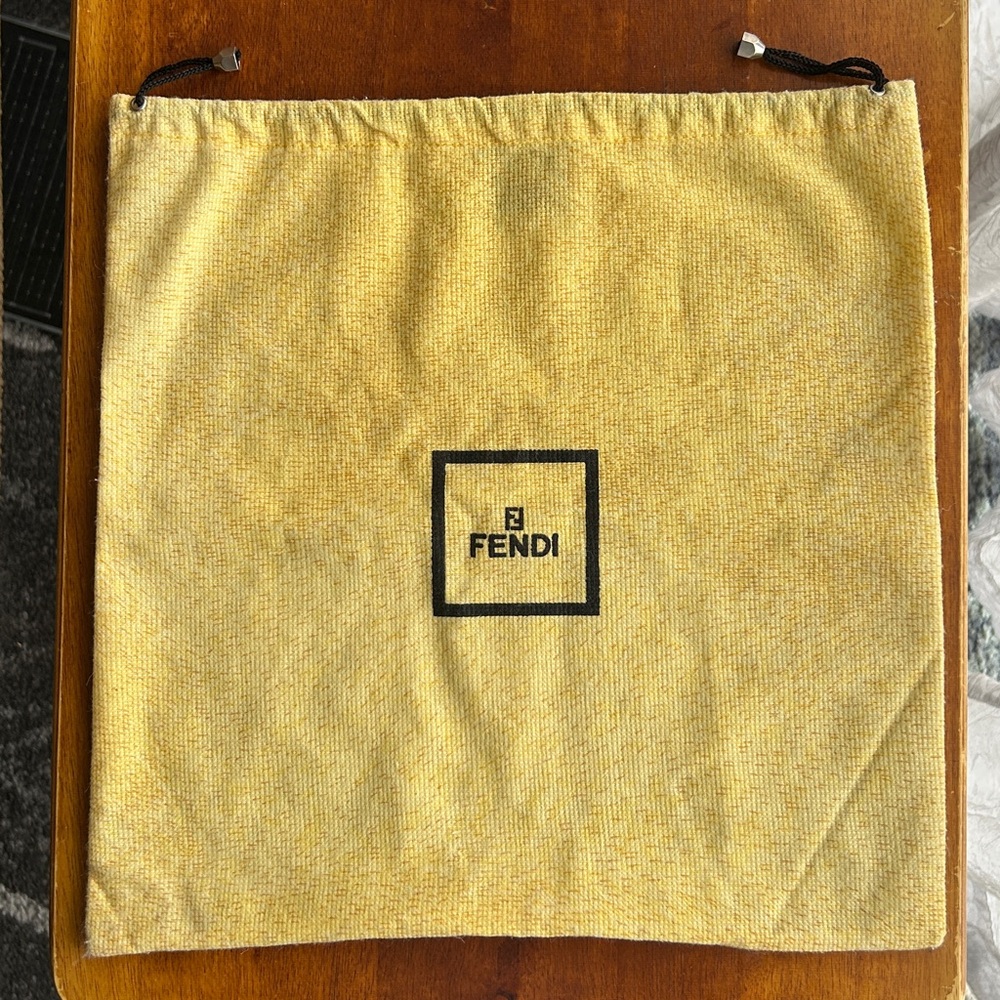 Fendi drawstring dust bag